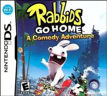 Rabbids Go Home - A Comedy Adventure (USA) (En,Fr,Es) (NDSi Enhanced)